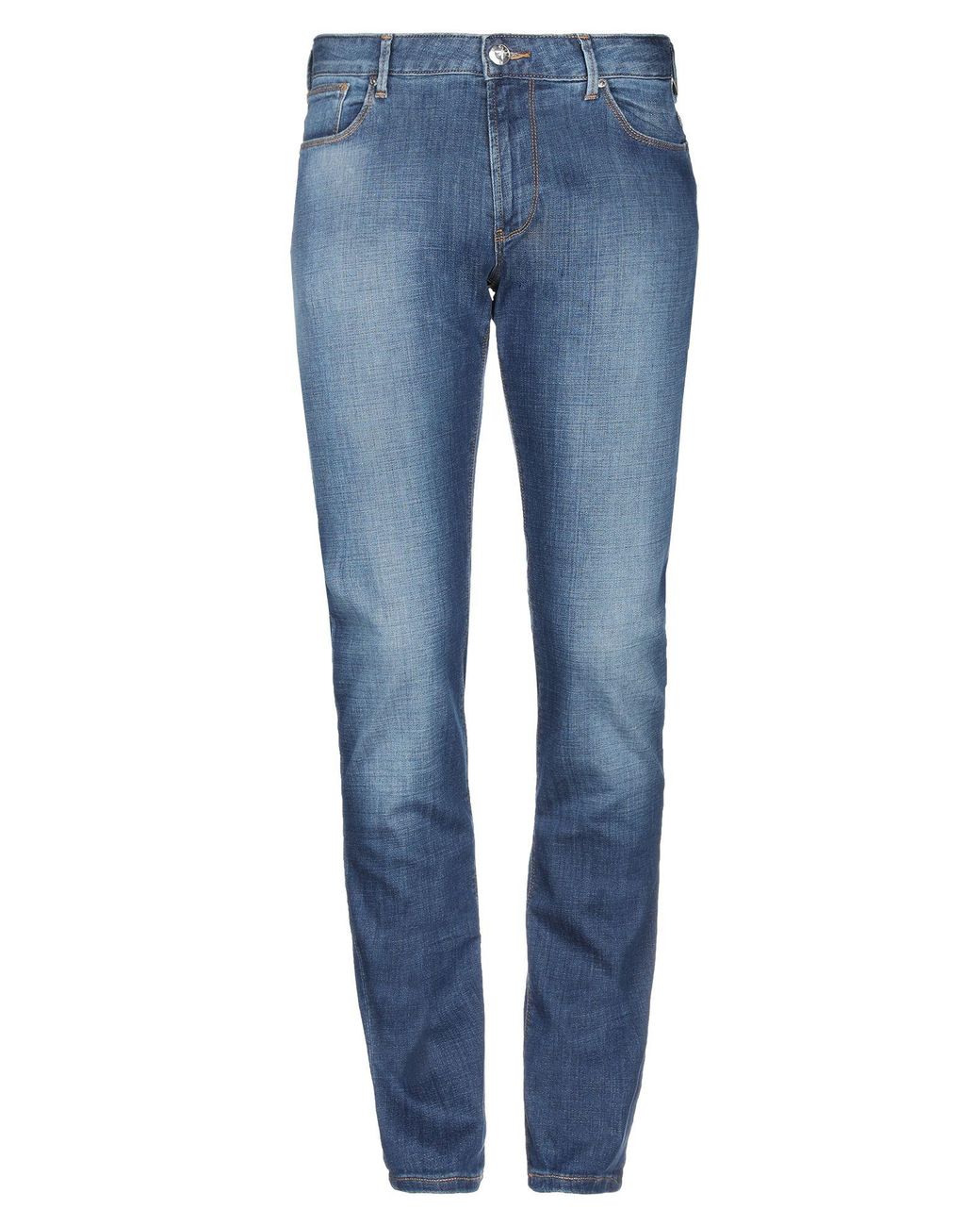 Armani Jeans Blue Jeans Cotton, Elastane for men