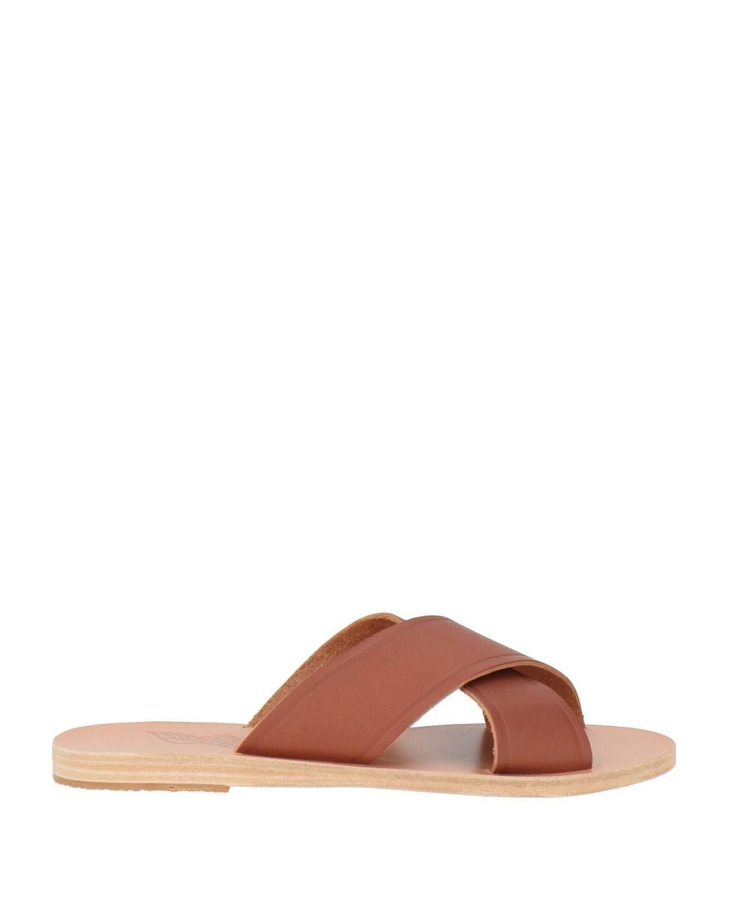 Ancient Greek Sandals Brown Light Sandals Cowhide
