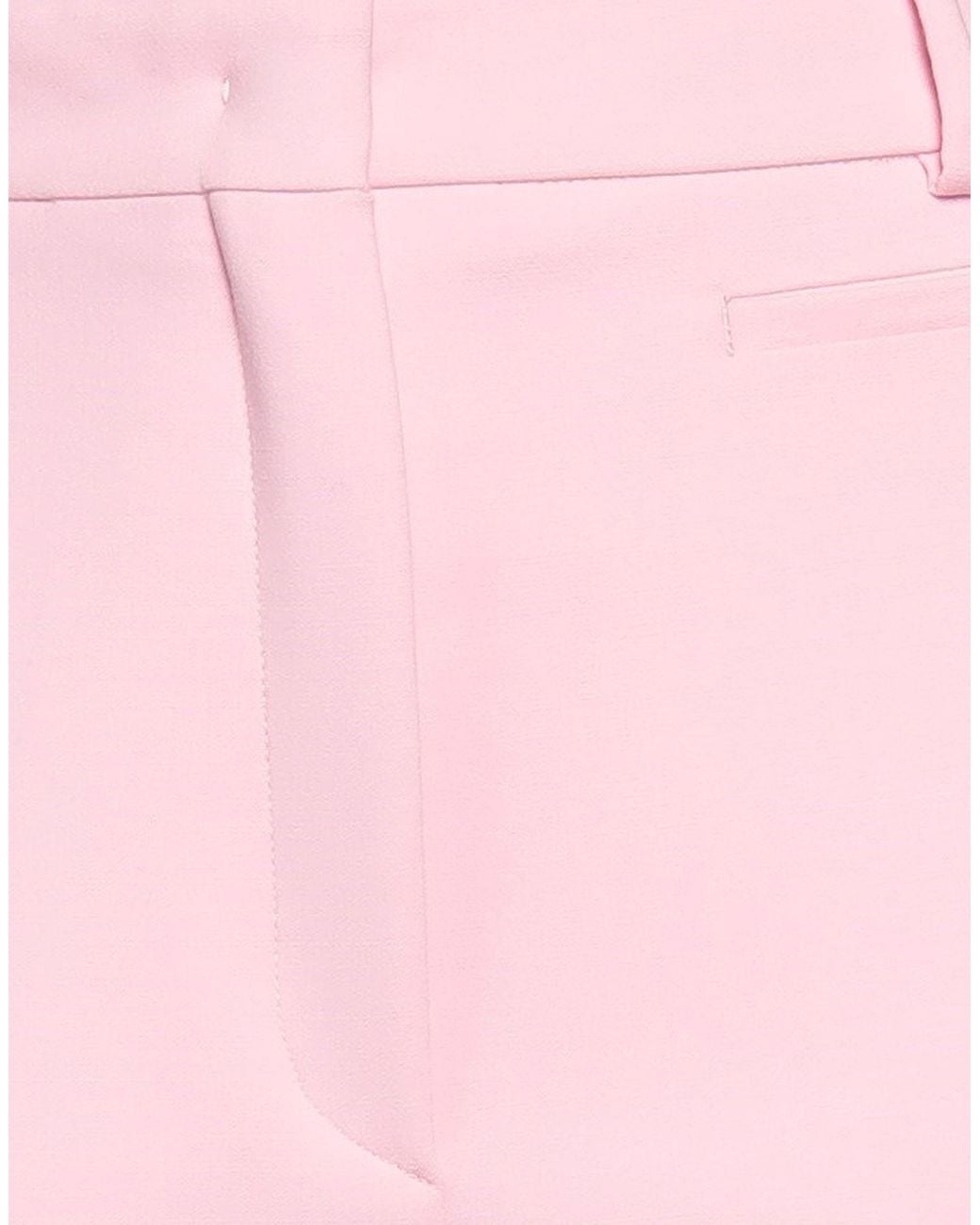 Sportmax Pink Pants Virgin Wool, Elastane
