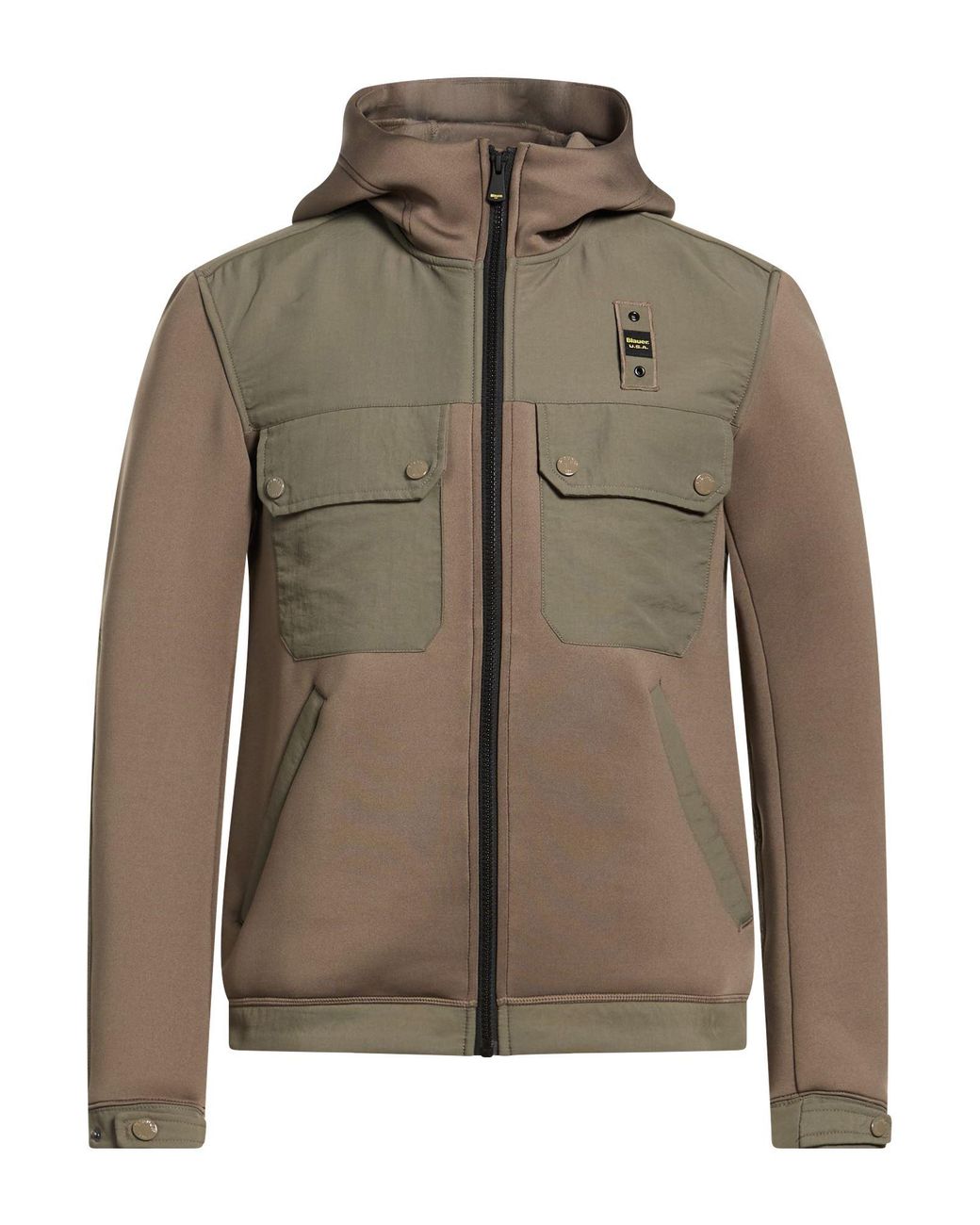 Blauer Green Jacket Polyester, Elastane, Polyamide for men