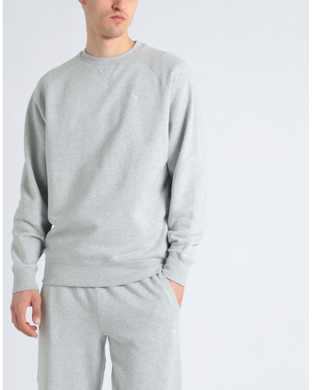 PUMA White Sweatshirt for men