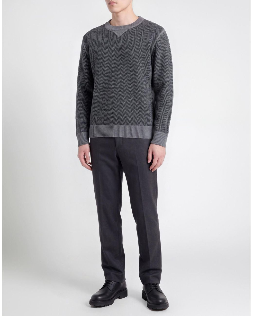 Alpha Studio Pullover in Gray für Herren