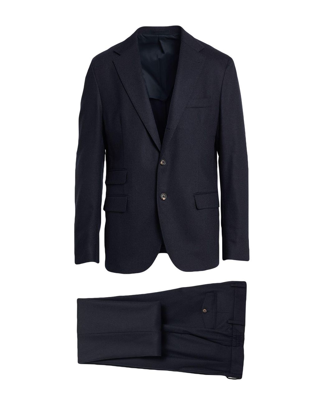 Eleventy Blue Midnight Suit Wool, Cashmere, Elastane for men
