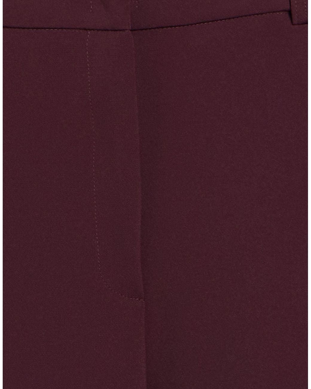 Kaos Purple Plum Pants Polyester, Elastane