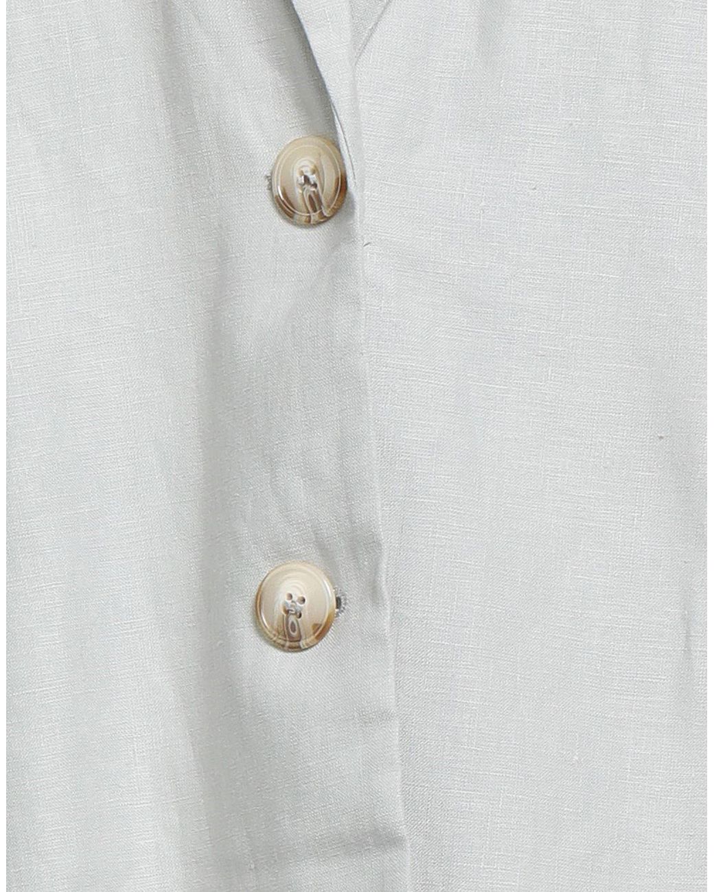 Loulou de Saison Gray Light Blazer Linen