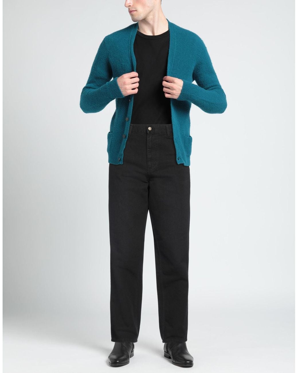 Carhartt Black Pants Organic Cotton for men
