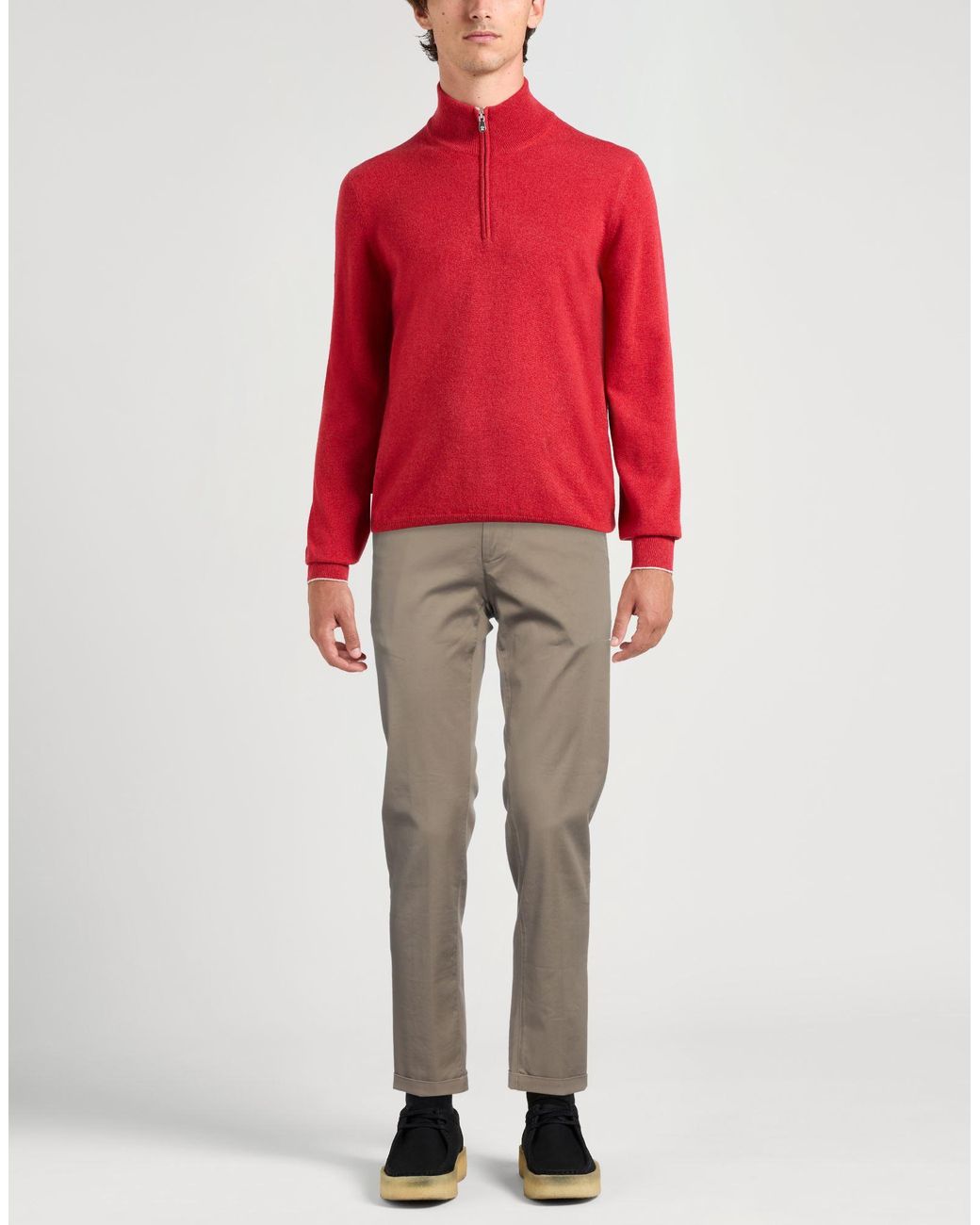 RE_HASH Gray Pants Cotton, Tencel Lyocell, Elastane for men