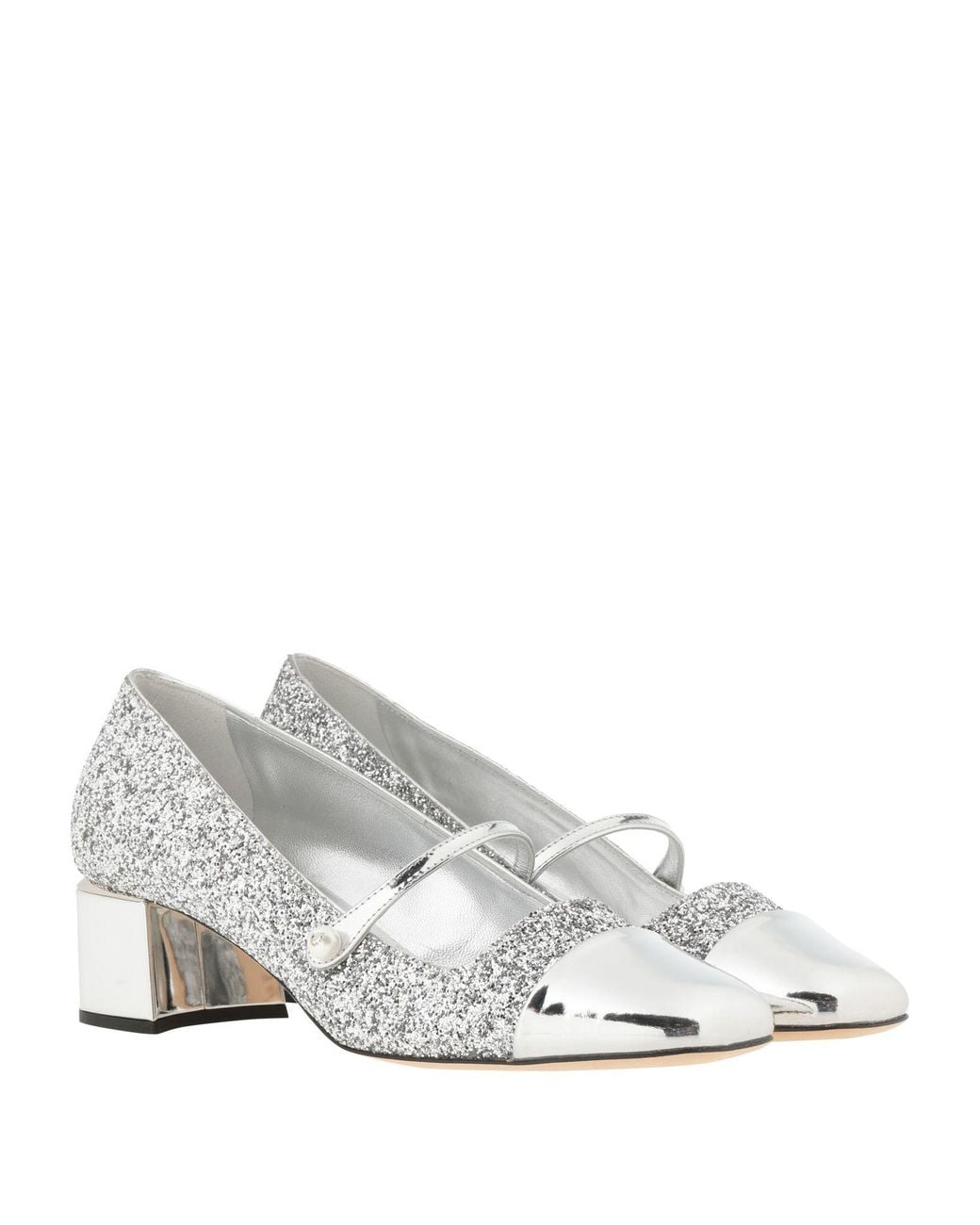 Jimmy Choo White Pumps