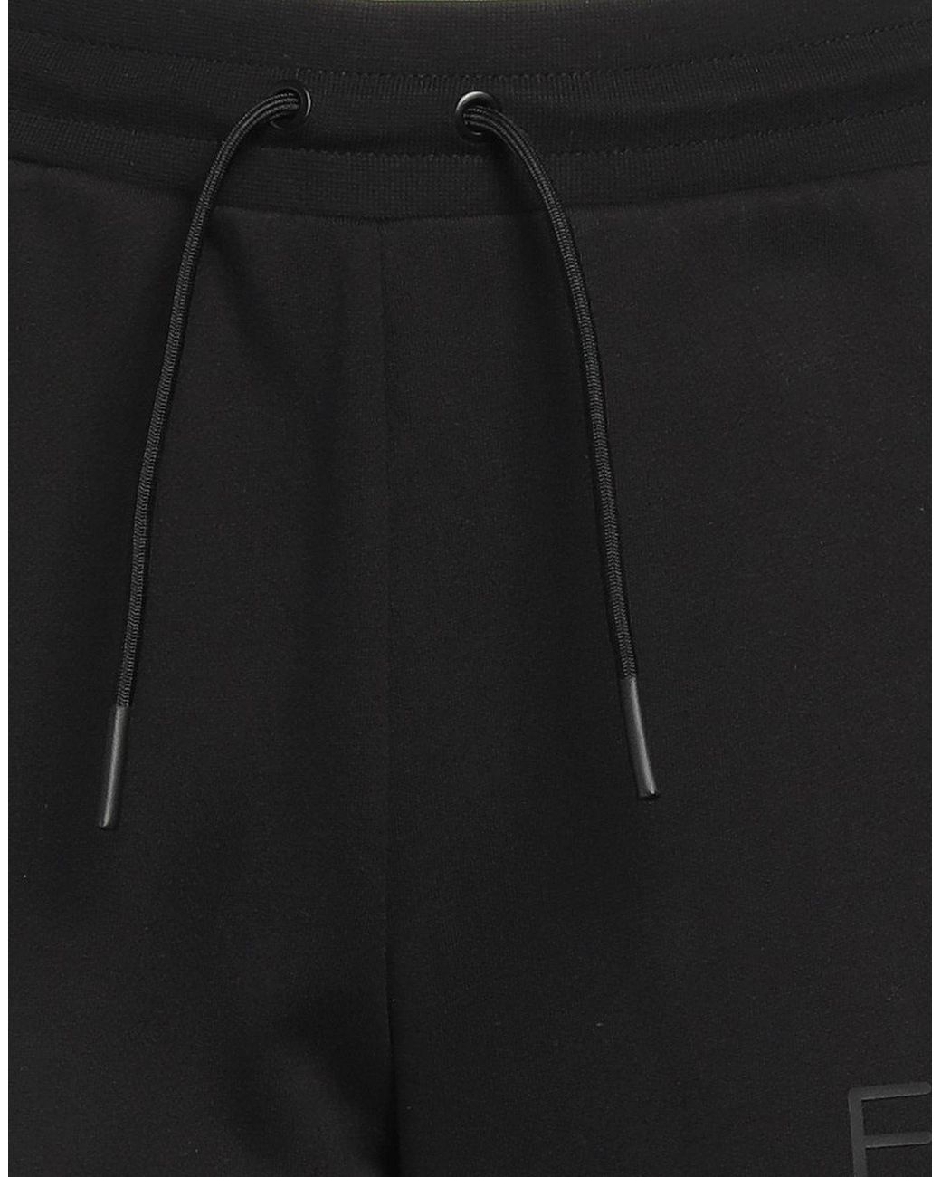 EA7 Black Trouser for men