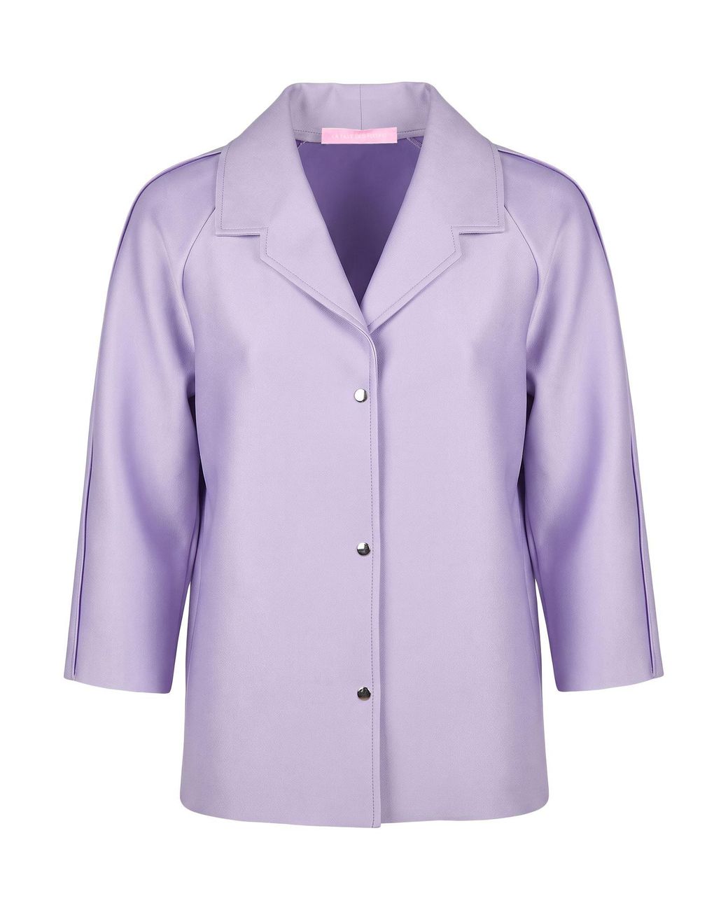 La Fille Des Fleurs Purple Jacket Polyamide, Elastane