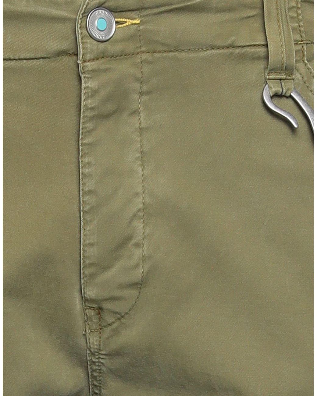 Berna Green Pants for men