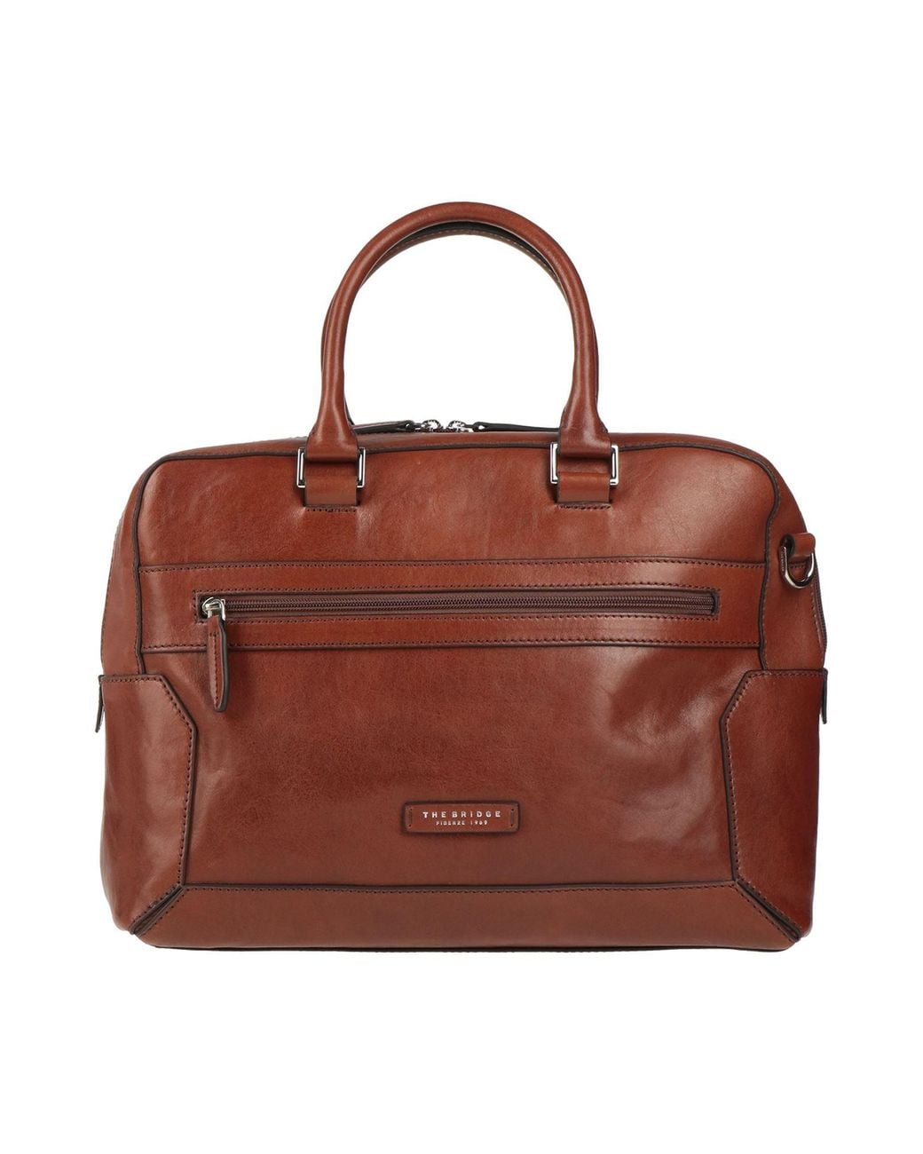 Borsa A Mano di The Bridge in Brown da Uomo