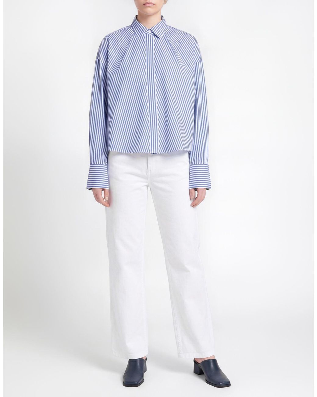 Rag & Bone Blue Shirt Cotton