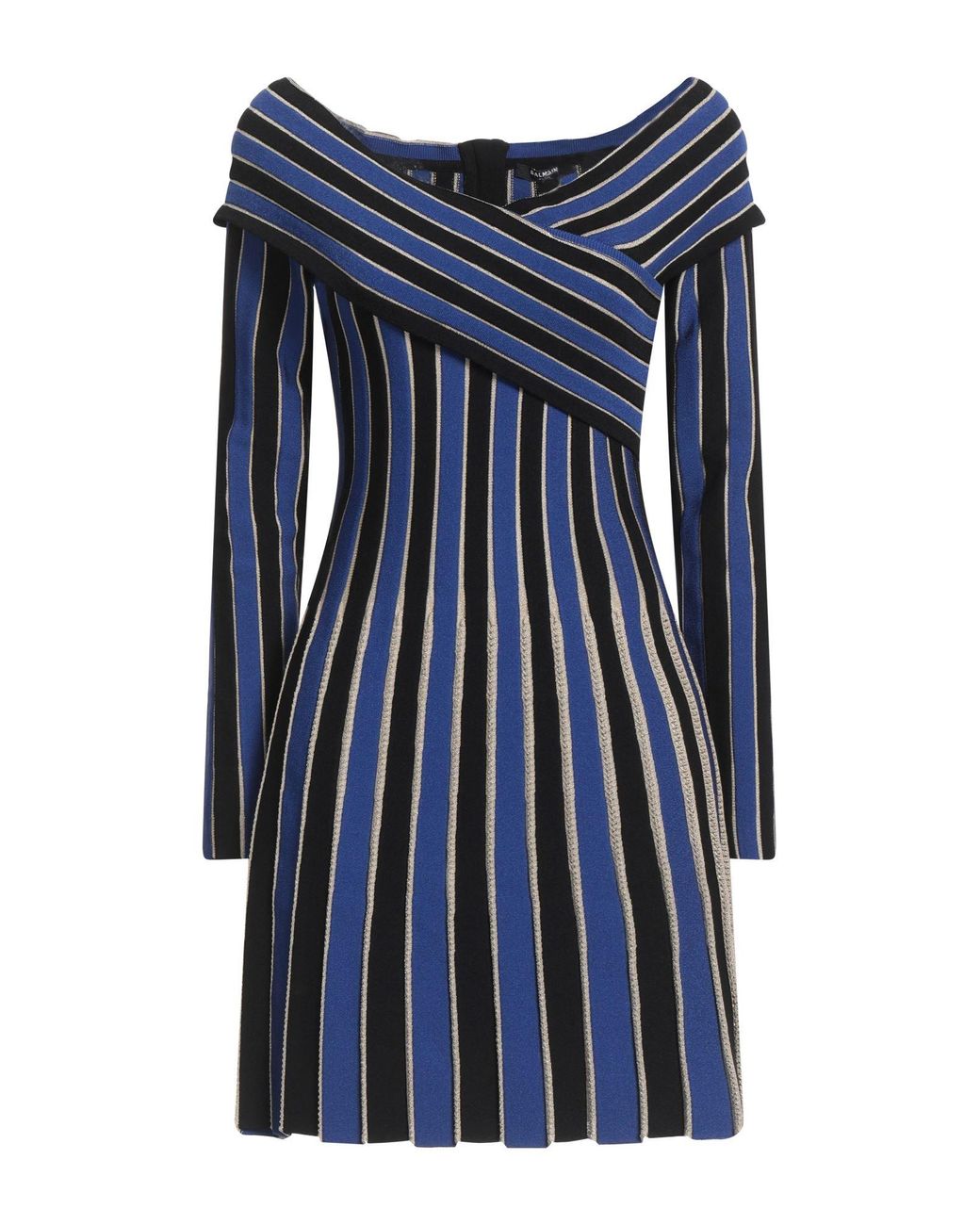 Balmain Blue Mini Dress