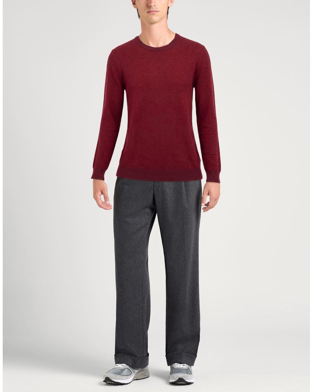 Pullover Boss de hombre de color Red