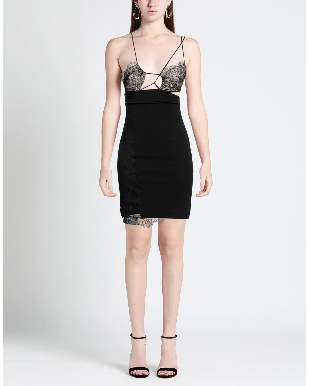 Nensi Dojaka Black Mini Dress