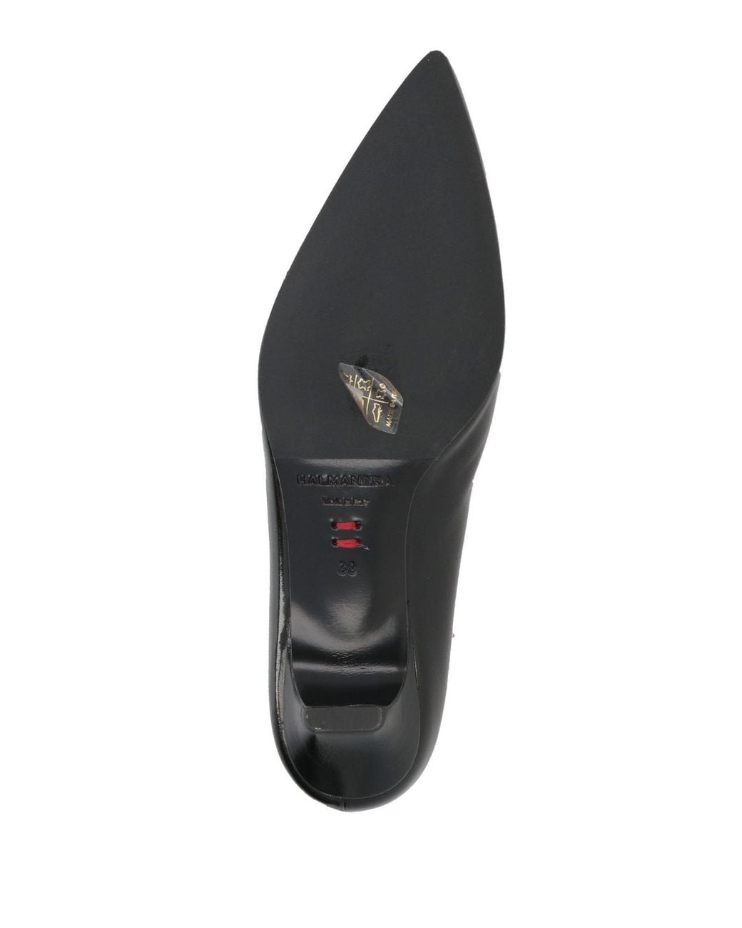 Halmanera Black Pumps Leather
