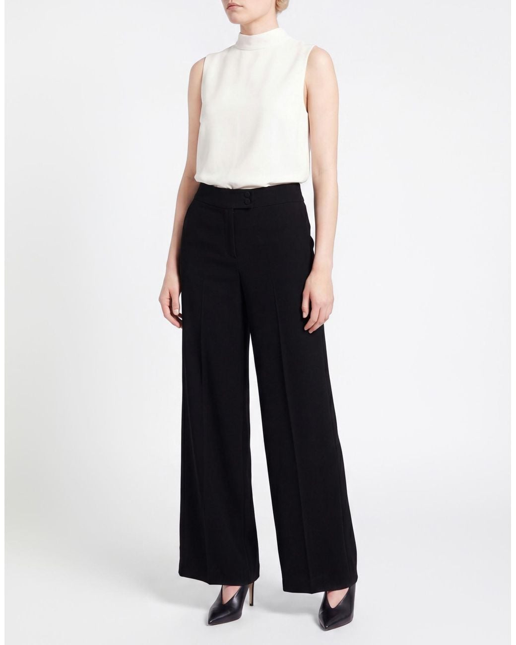 Pennyblack Black Pants Polyester, Elastane