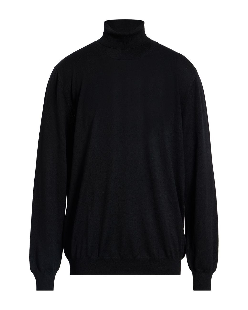 Lardini Blue Turtleneck for men
