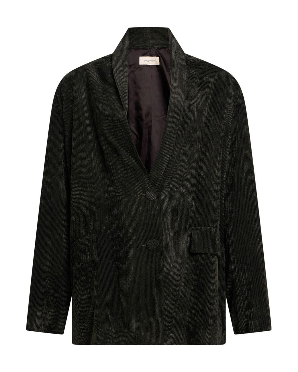 Gentry Portofino Black Blazer Viscose, Silk