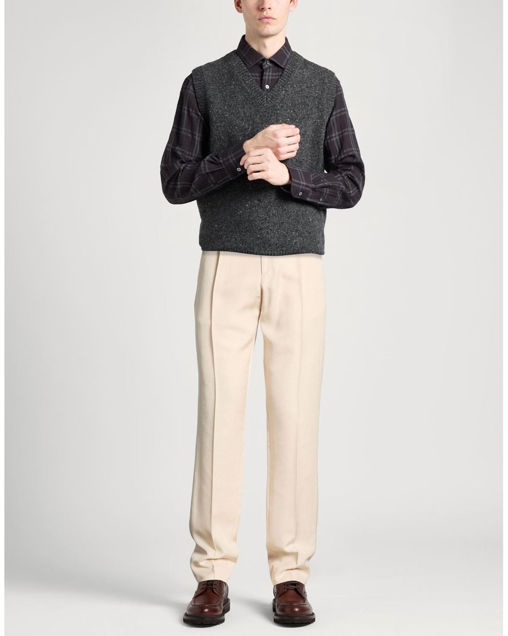 Lardini Natural Pants for men