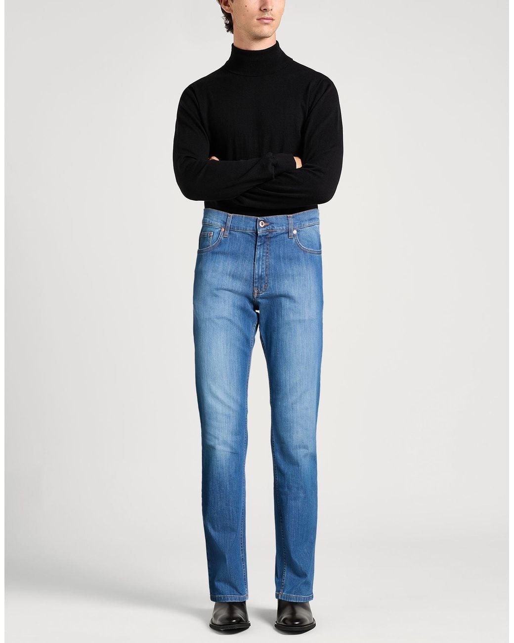 Harmont & Blaine Blue Jeans Cotton, Elastane for men