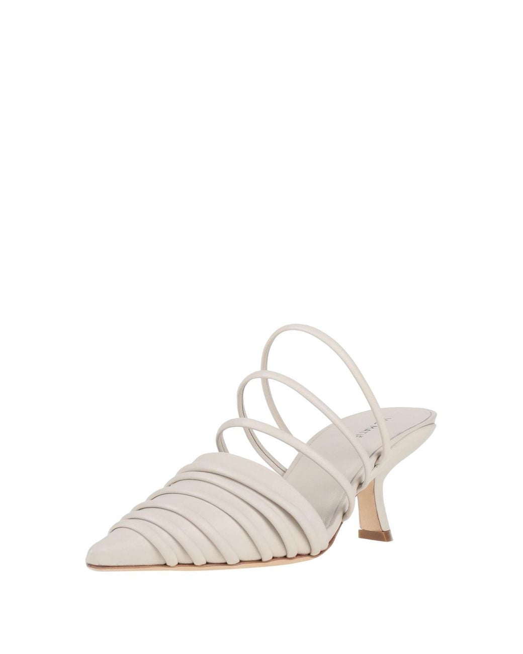 Vic Matié White Mules & Clogs
