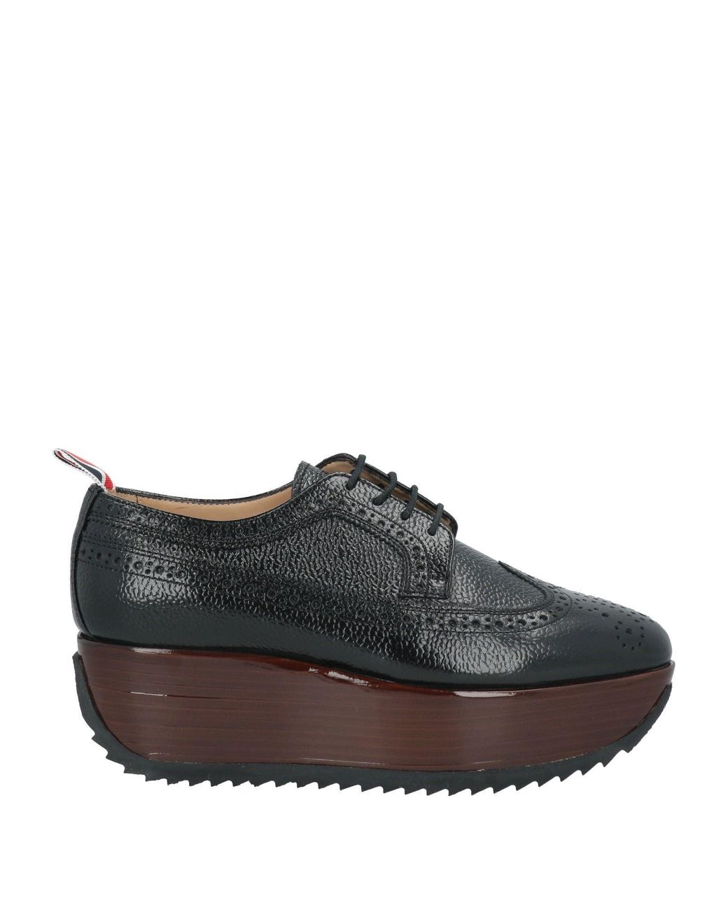 Thom Browne Black Schnürschuh