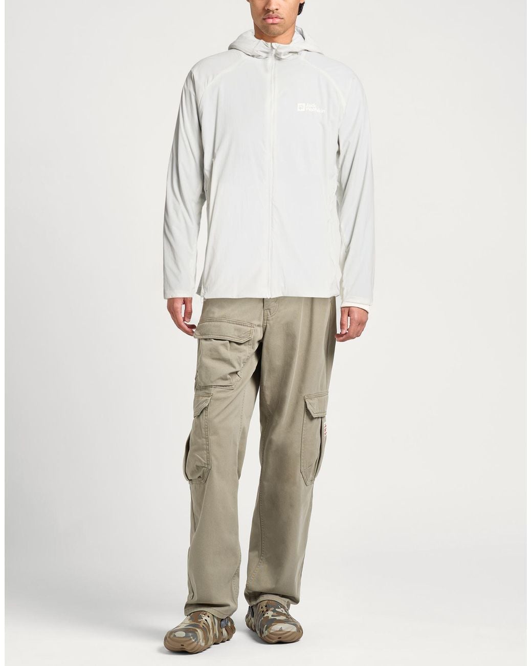 Jack Wolfskin White Light Jacket Recycled Polyamide, Elastane for men
