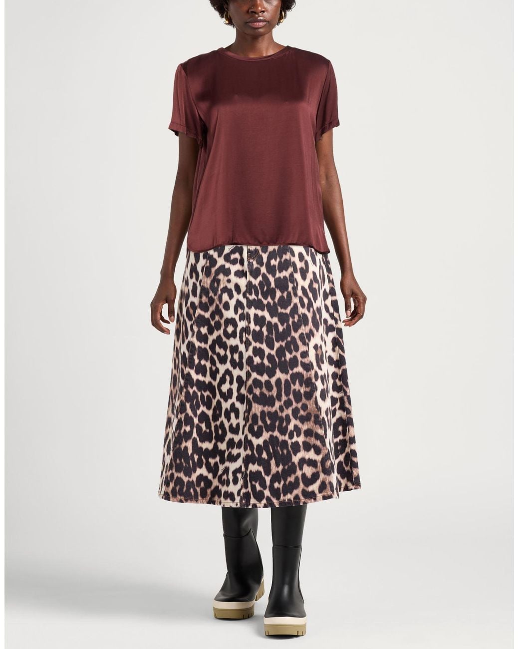 Ottod'Ame Red Top Viscose