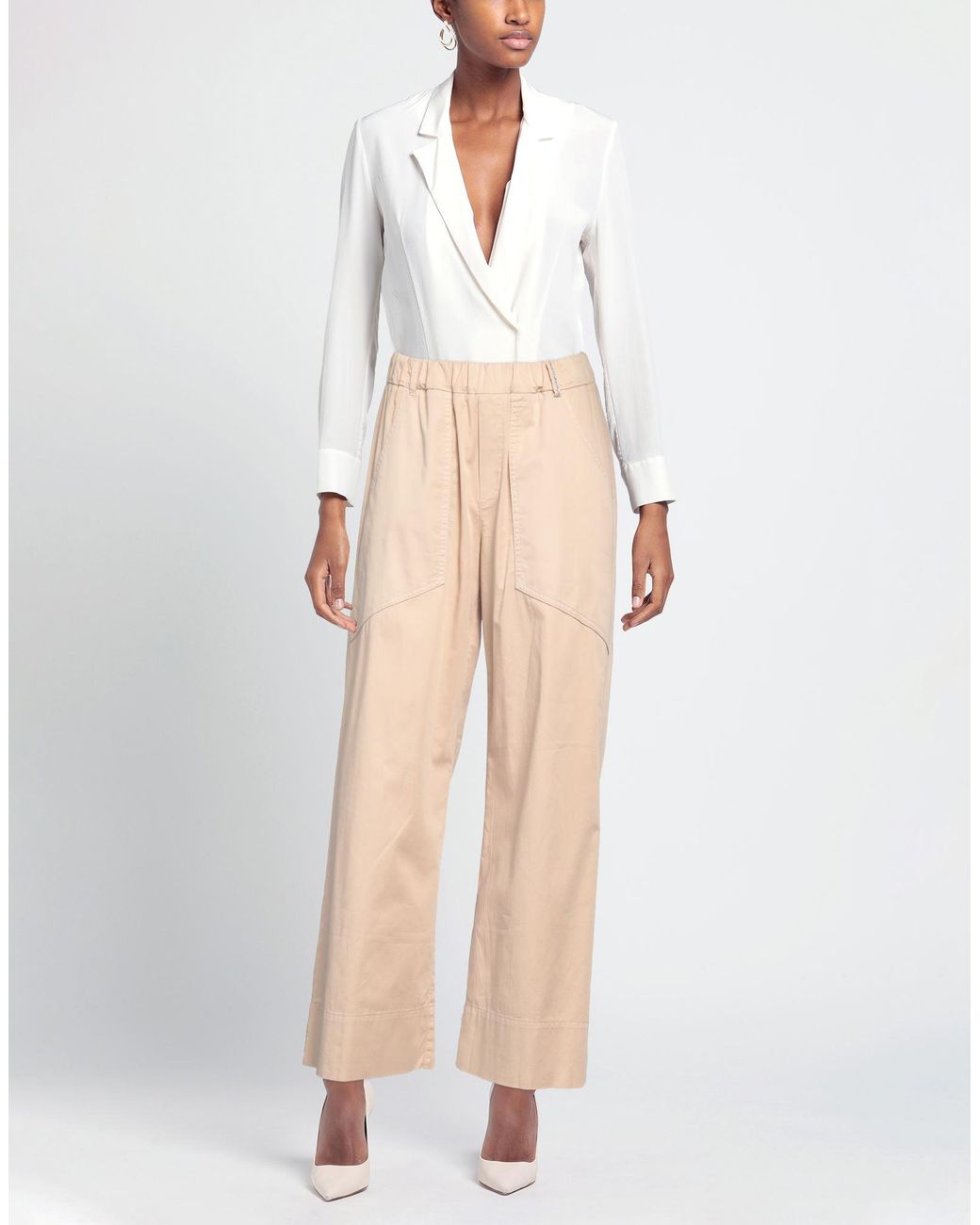 Pantalone di Panicale in Natural