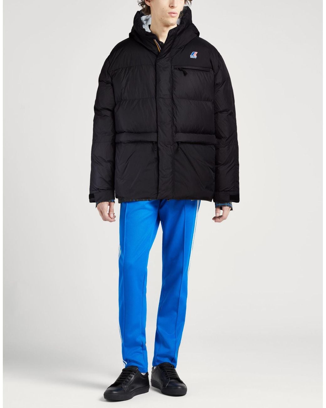 K-Way Black Puffers for men