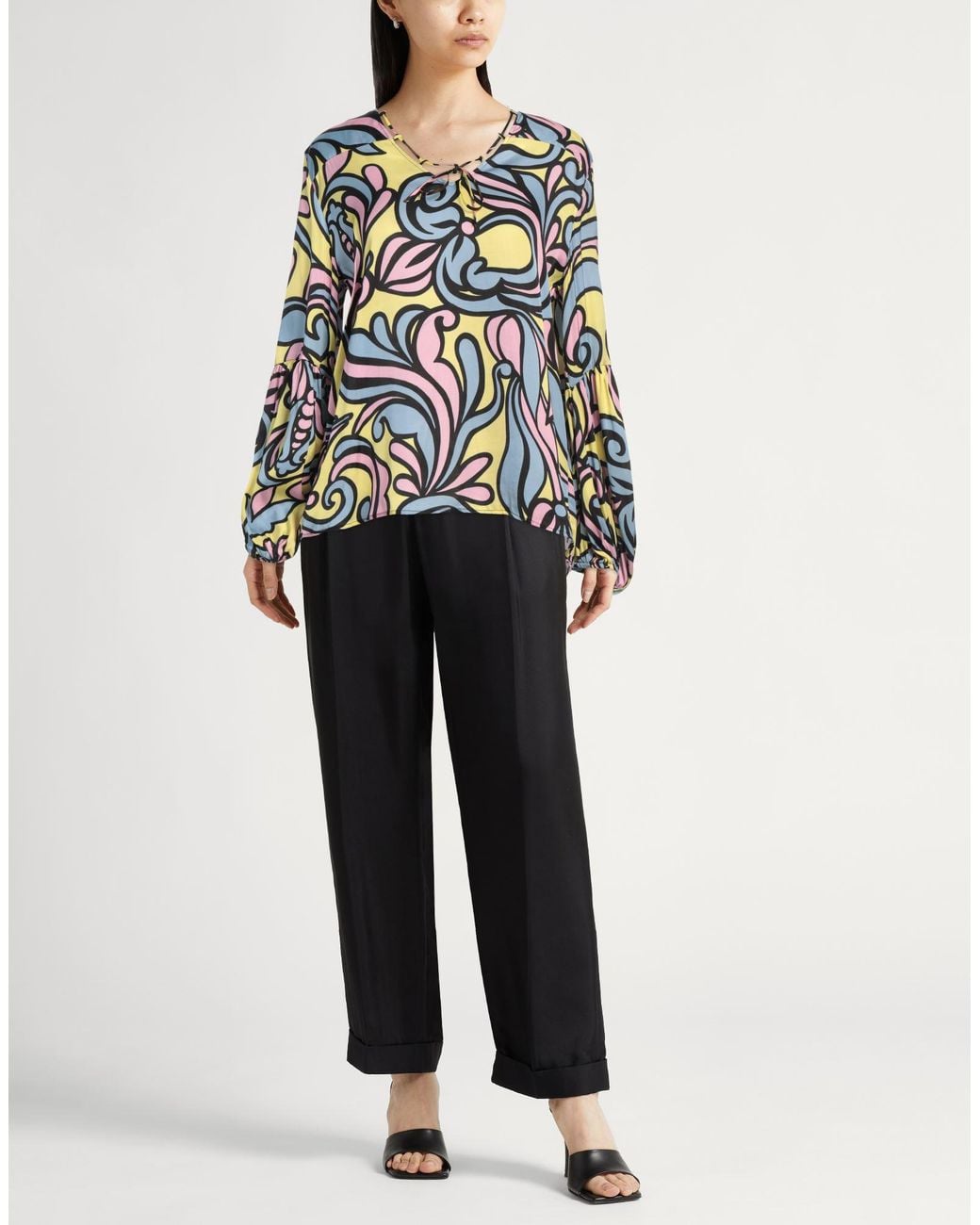 Brian Dales Blue Top Viscose