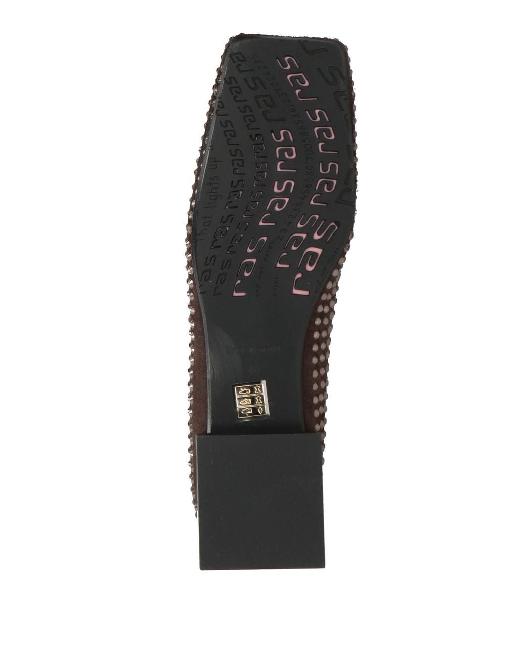 Ras Brown Ballet Flats Leather