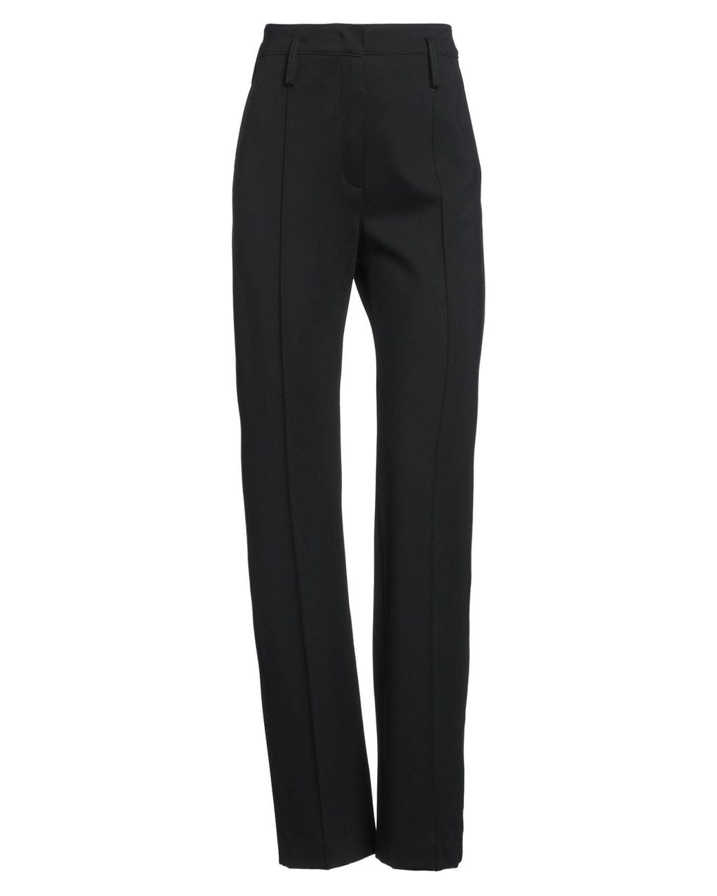 SEVENTY VENEZIA Black Pants Viscose, Polyamide, Elastane