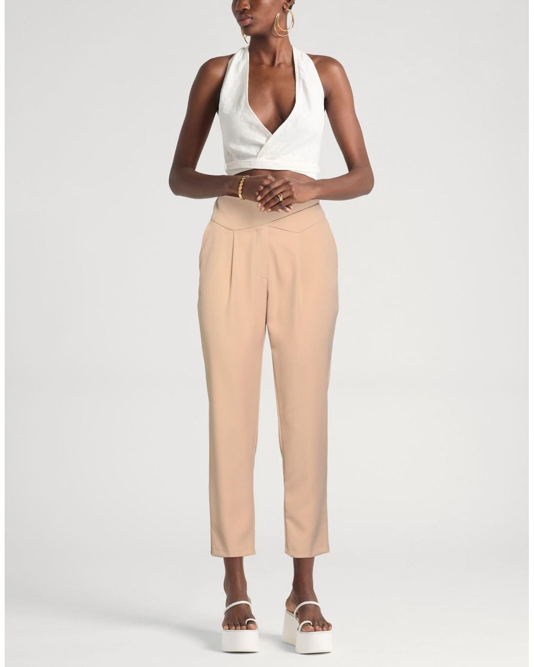 GAUDI Natural Pants Polyester, Elastane