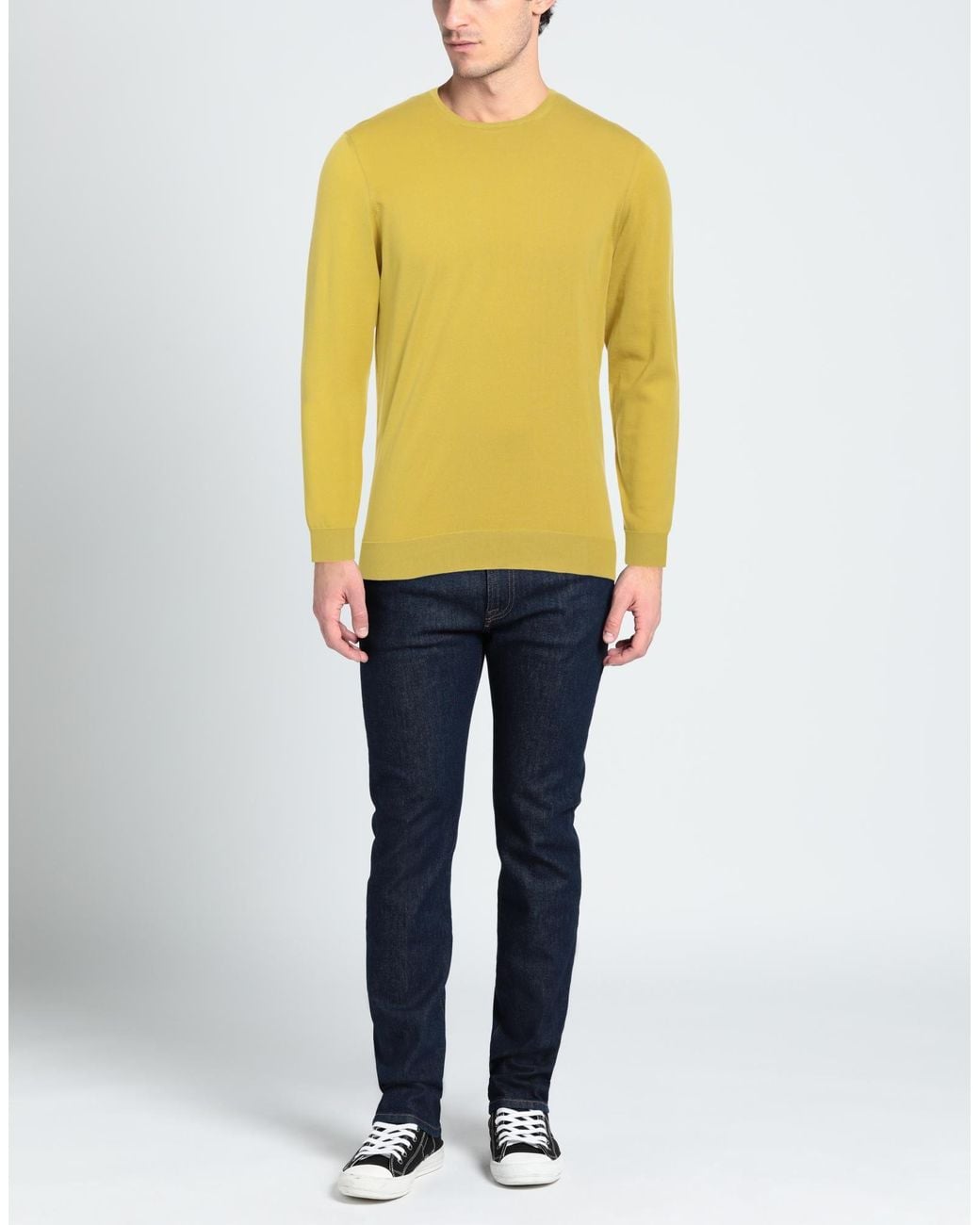 Pullover Cruciani pour homme en coloris Yellow