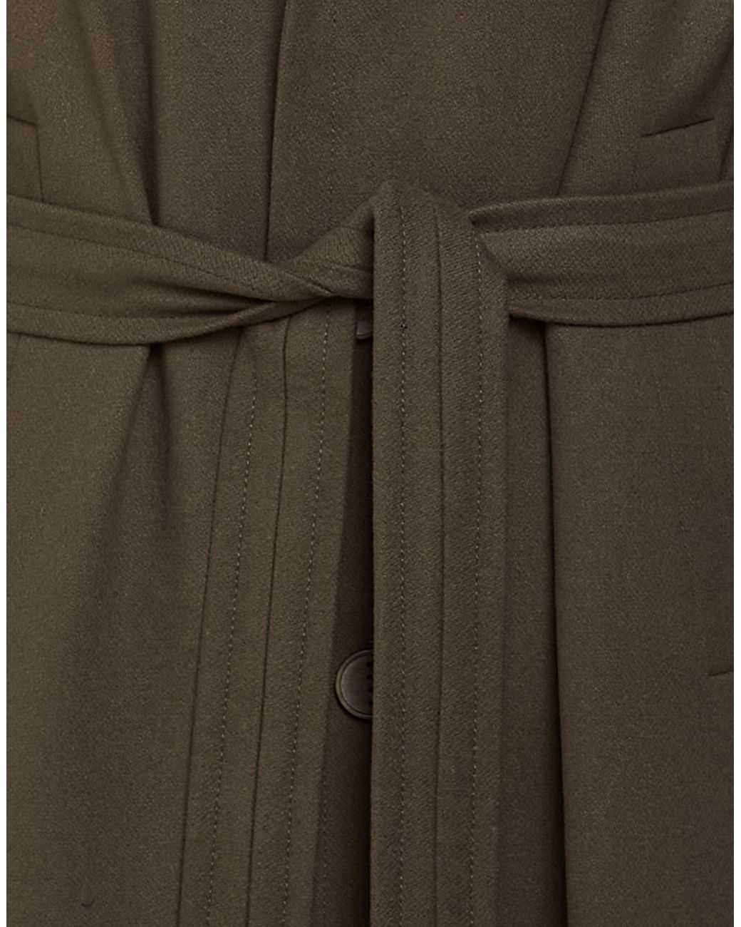 Hevò Green Coat Virgin Wool, Polyamide for men