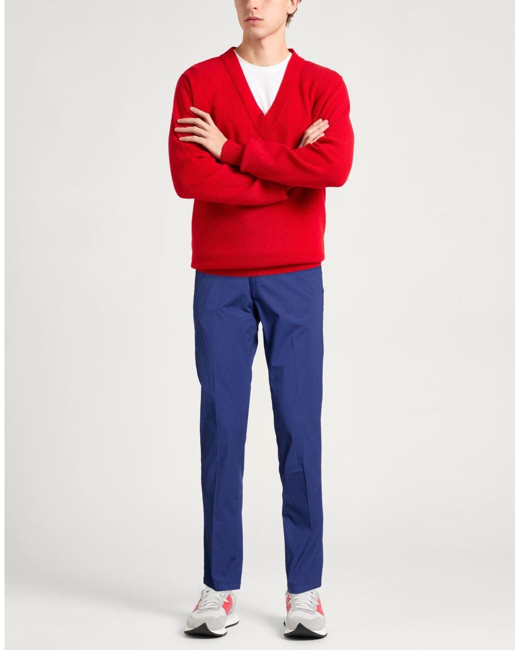 Manuel Ritz Blue Pants for men
