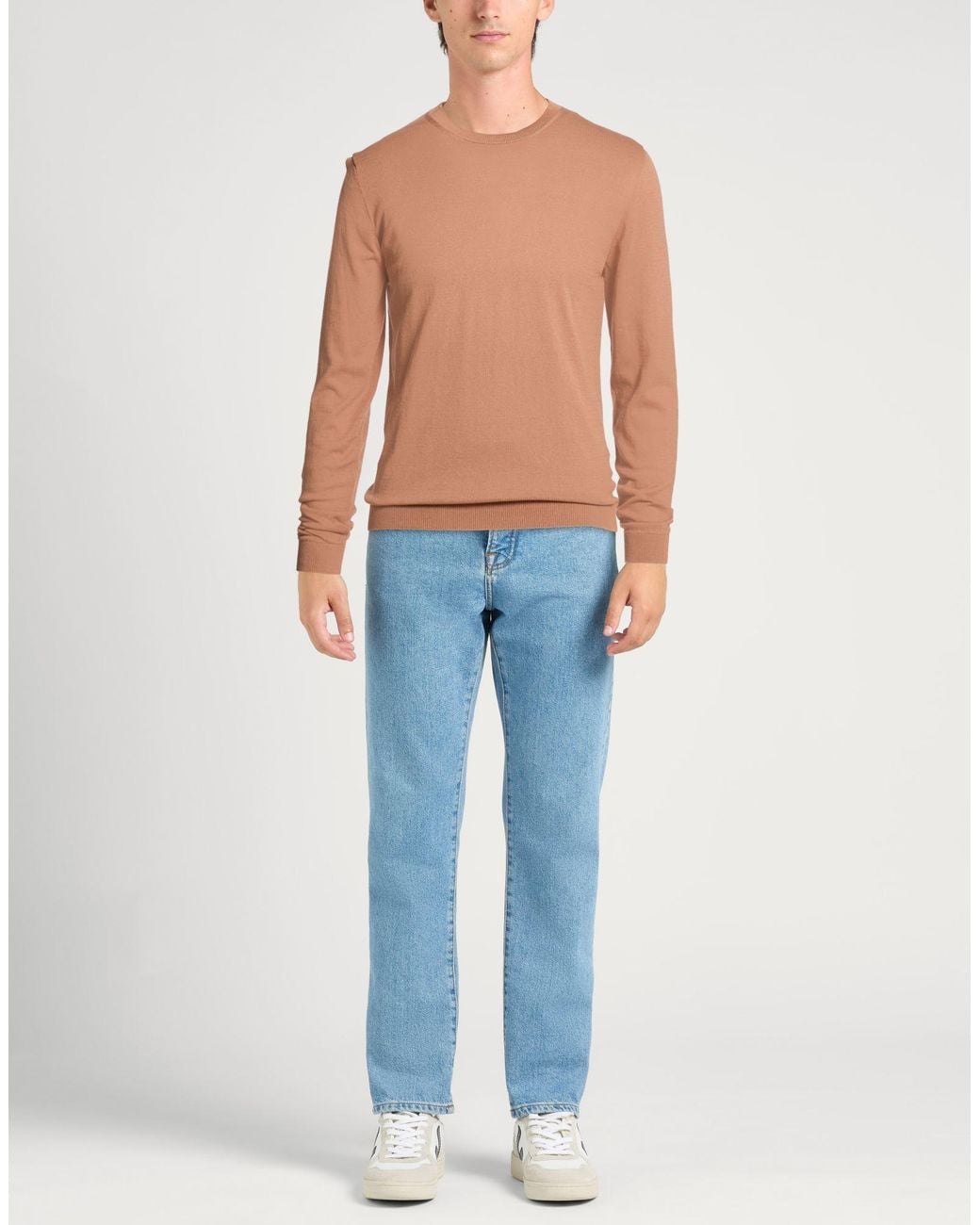 Bellwood White Sweater Cotton for men