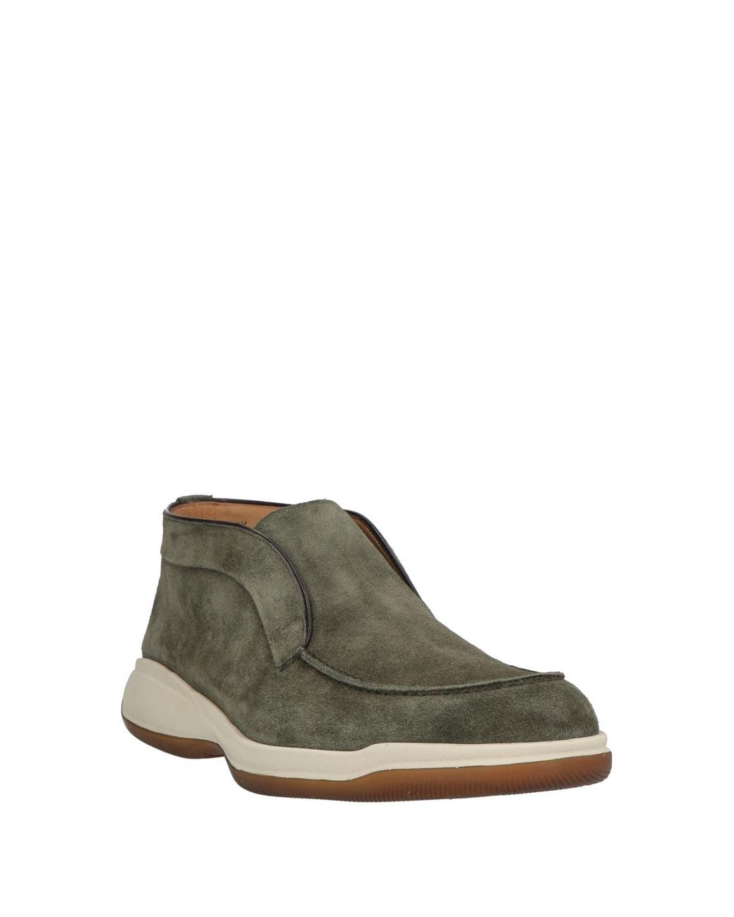 Santoni Green Ankle Boots for men