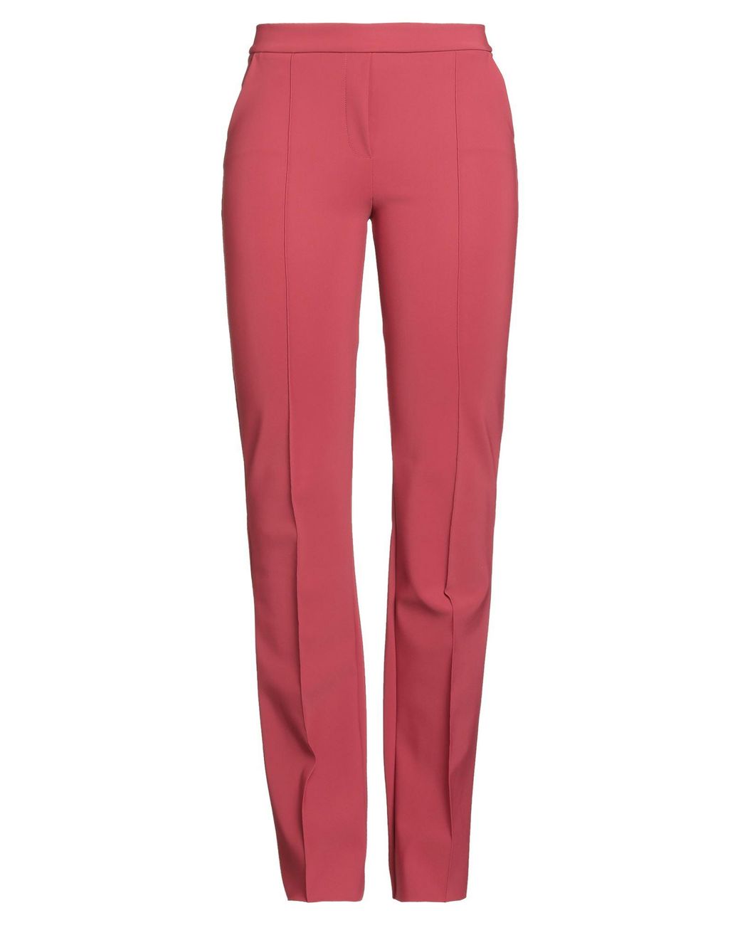 La Petite Robe Di Chiara Boni Red Brick Pants Polyamide, Elastane