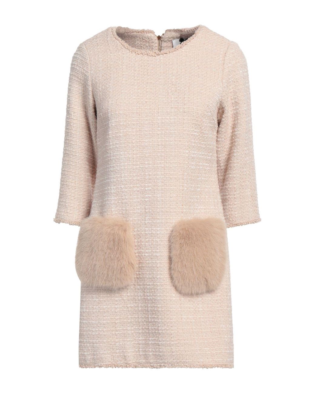 No Secrets Natural Mini Dress