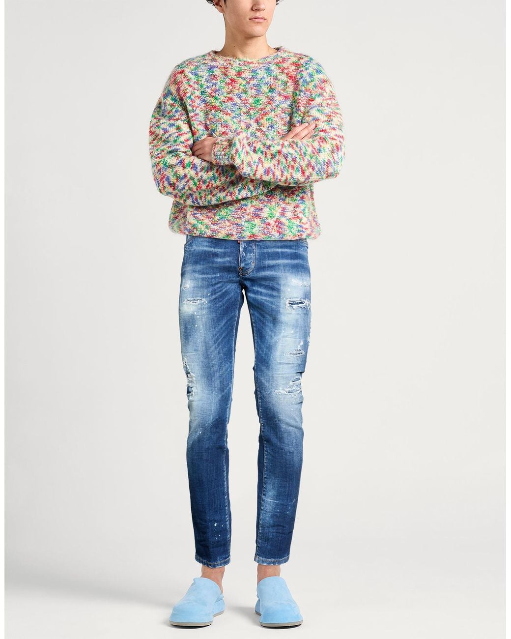 DSquared² Blue Jeans Cotton, Elastane for men