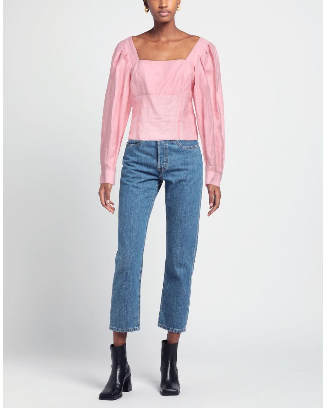 Sandro Pink Top