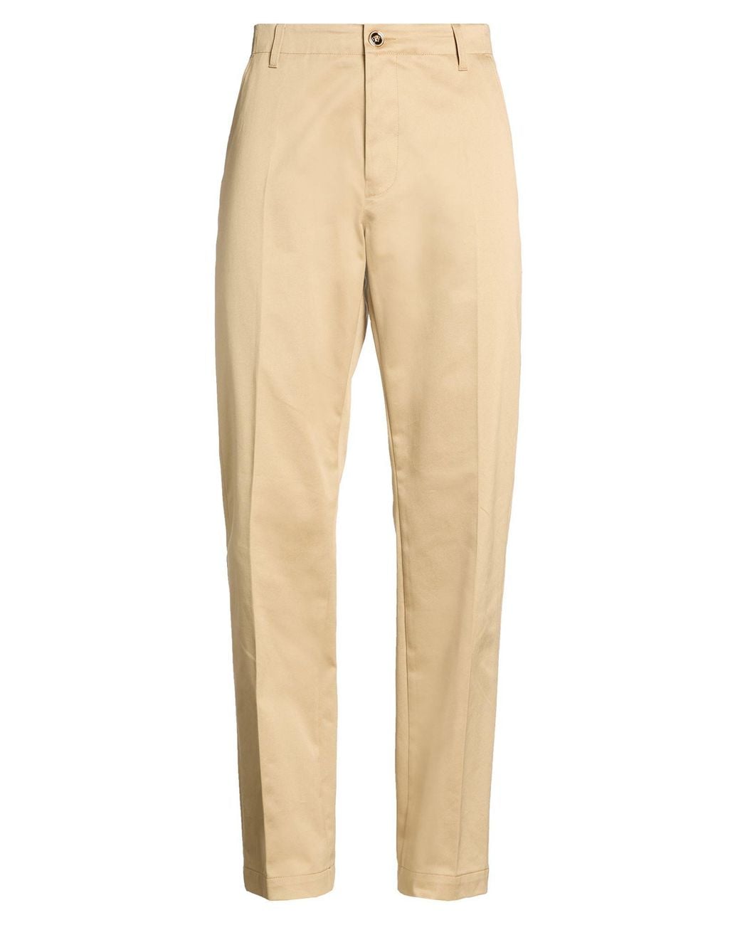 Versace Natural Pants Cotton for men