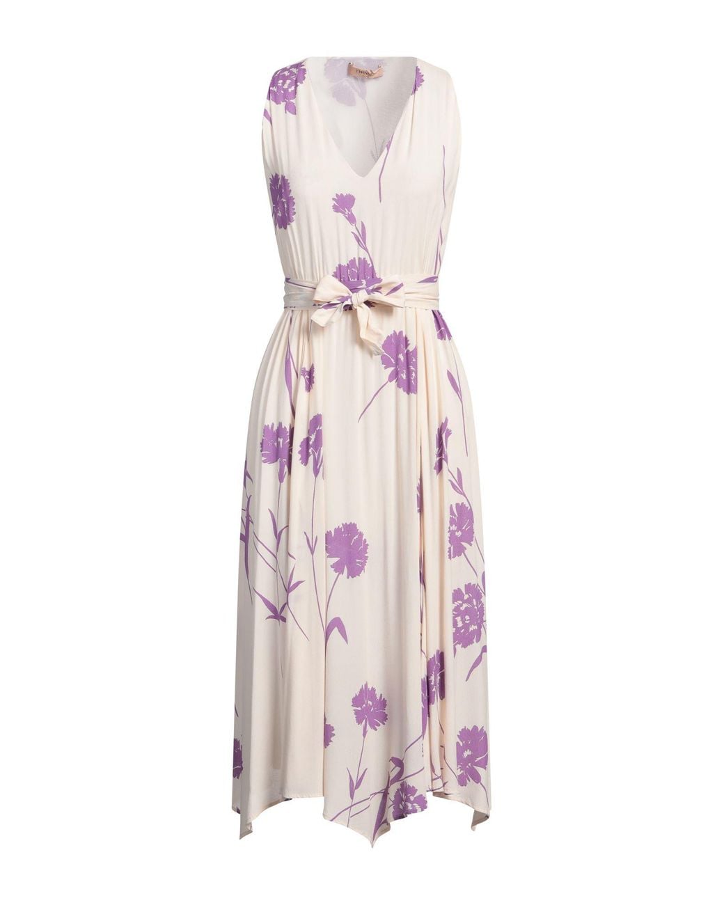 Twinset Pink Midi Dress
