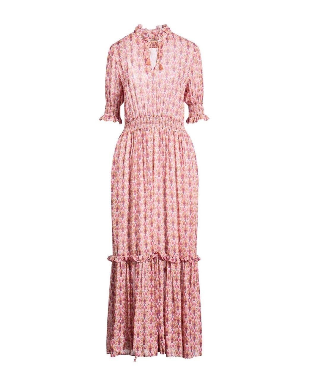 Really Wild Clothing Pink Maxi Dress Viscose