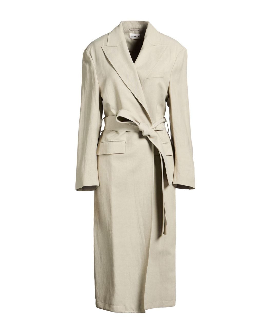 P.A.R.O.S.H. Natural Overcoat & Trench Coat