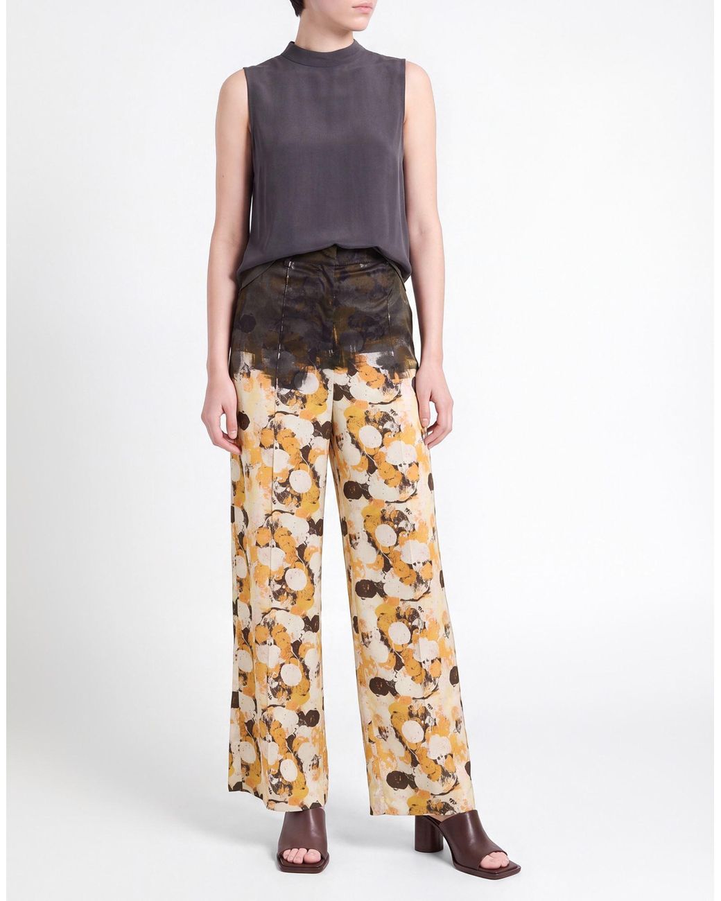 Aviu Metallic Pants Polyester, Elastane